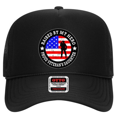 Raised By My Hero VeteranS Daughter Trucker Hat
