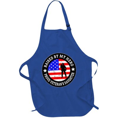 Raised By My Hero VeteranS Daughter Apron