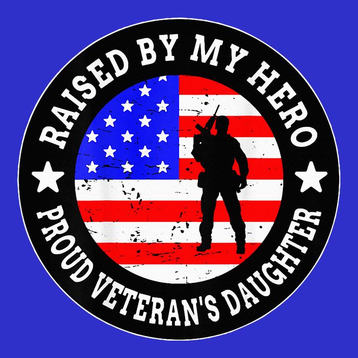 Raised By My Hero VeteranS Daughter Zip Tote Bag