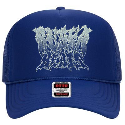 Ruska Beats Metal Premium High Crown Mesh Back Trucker Hat