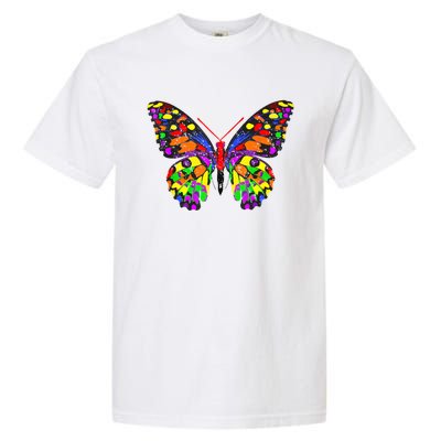 Rainbow Butterflies Monarch Butterfly Garment-Dyed Heavyweight T-Shirt