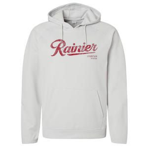 Rainier Beer Mountain Fresh Performance Fleece Hoodie