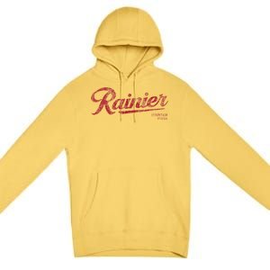 Rainier Beer Mountain Fresh Premium Pullover Hoodie