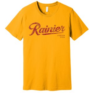 Rainier Beer Mountain Fresh Premium T-Shirt