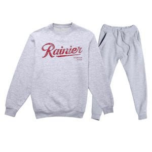 Rainier Beer Mountain Fresh Premium Crewneck Sweatsuit Set