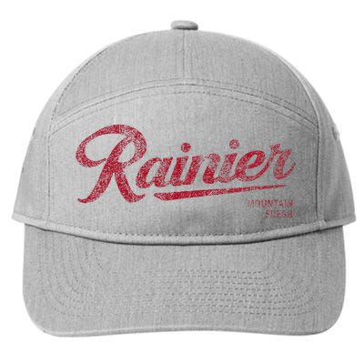 Rainier Beer Mountain Fresh 7-Panel Snapback Hat