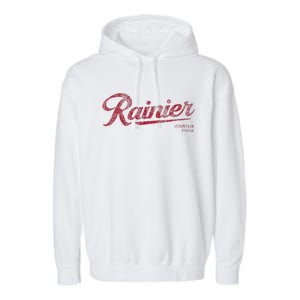 Rainier Beer Mountain Fresh Garment-Dyed Fleece Hoodie