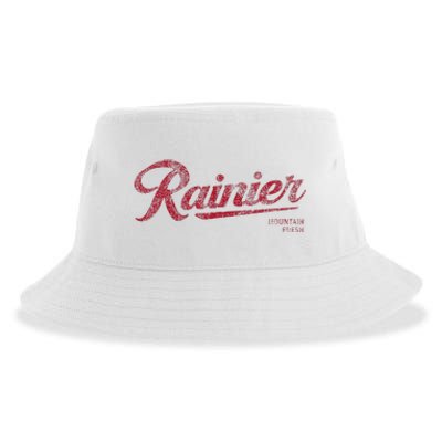 Rainier Beer Mountain Fresh Sustainable Bucket Hat