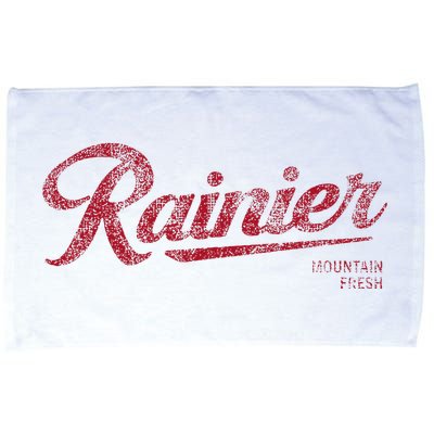 Rainier Beer Mountain Fresh Microfiber Hand Towel