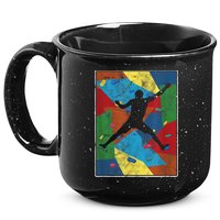 Retro Bouldering Mountaineer Mountain Climber Rock Climbing 15oz Campfire Ceramic Mug