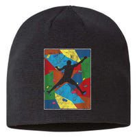 Retro Bouldering Mountaineer Mountain Climber Rock Climbing Sustainable Beanie