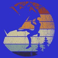 Retro Bouldering Mountain Climber Climb Sports Rock Climbing Gift Hoodie