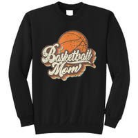 Retro Basketball Mom Sports Mama Mothers Day Sweatshirt