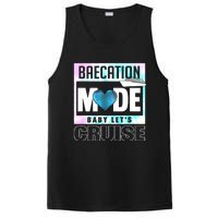 Retro Baecation Mode Baby LetS Cruise Love Vacation Couples PosiCharge Competitor Tank