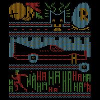 Retro Bat Mobile Gamer Nerdy Ugly Christmas Wool Snapback Cap
