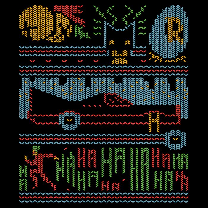 Retro Bat Mobile Gamer Nerdy Ugly Christmas Wool Snapback Cap