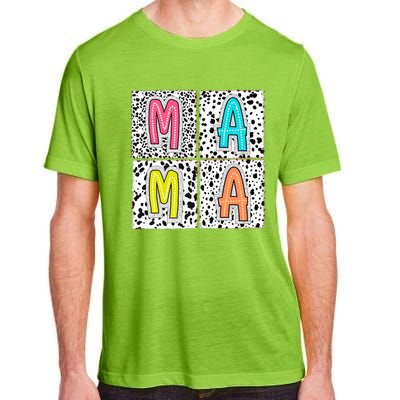 Retro Boho Mama Mother Adult ChromaSoft Performance T-Shirt