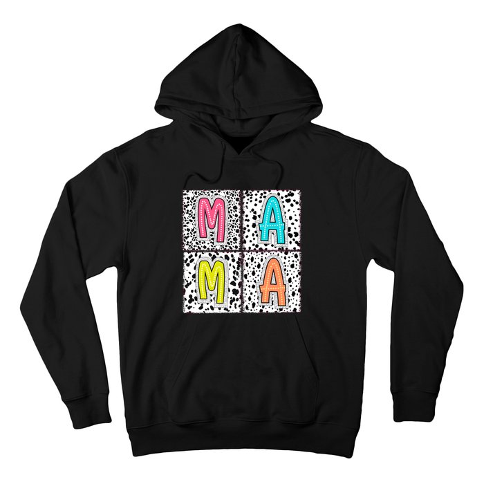 Retro Boho Mama Mother Hoodie