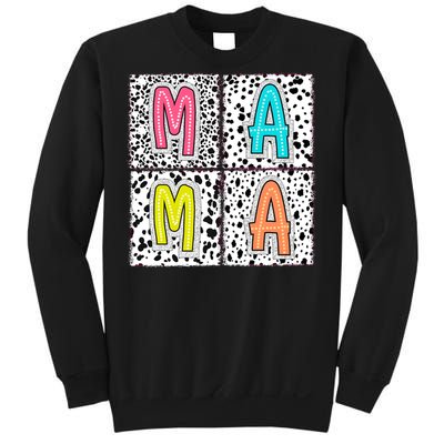 Retro Boho Mama Mother Sweatshirt