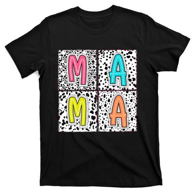 Retro Boho Mama Mother T-Shirt