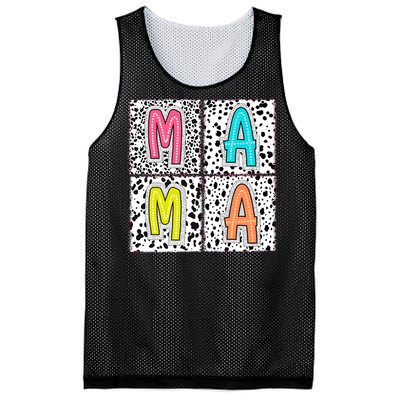 Retro Boho Mama Mother Mesh Reversible Basketball Jersey Tank