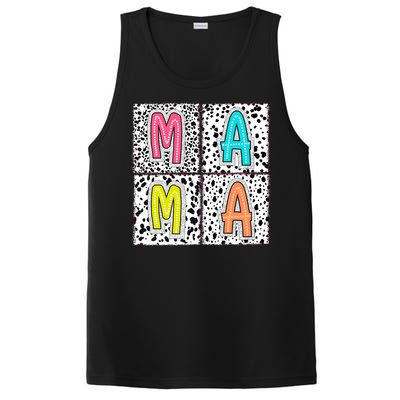 Retro Boho Mama Mother PosiCharge Competitor Tank