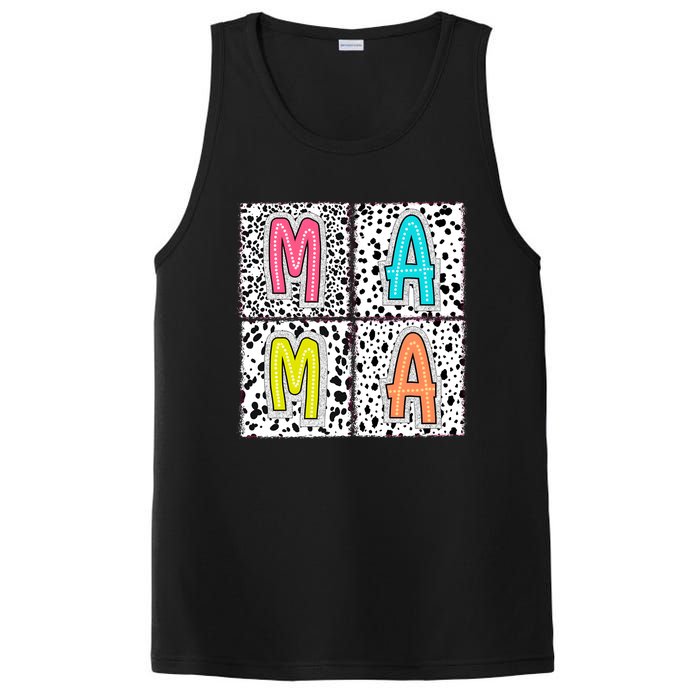 Retro Boho Mama Mother PosiCharge Competitor Tank