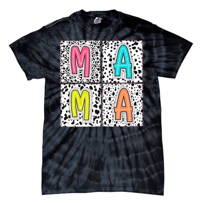 Retro Boho Mama Mother Tie-Dye T-Shirt