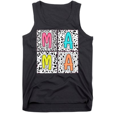 Retro Boho Mama Mother Tank Top