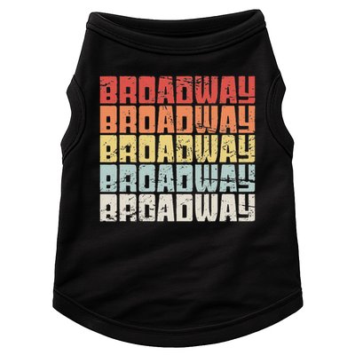 Retro Broadway Musical Theater Doggie Tank