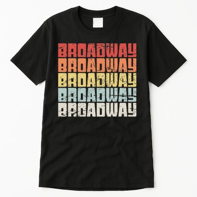 Retro Broadway Musical Theater Tall T-Shirt