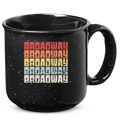 Retro Broadway Musical Theater 15oz Campfire Ceramic Mug
