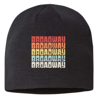 Retro Broadway Musical Theater Sustainable Beanie