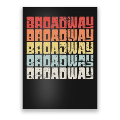 Retro Broadway Musical Theater Poster