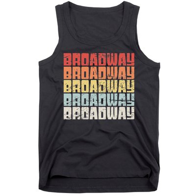 Retro Broadway Musical Theater Tank Top