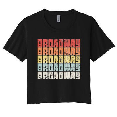 Retro Broadway Musical Theater Crop Top