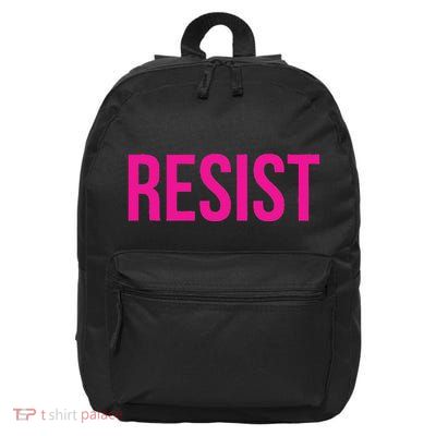 Resist Bold Message 16 in Basic Backpack