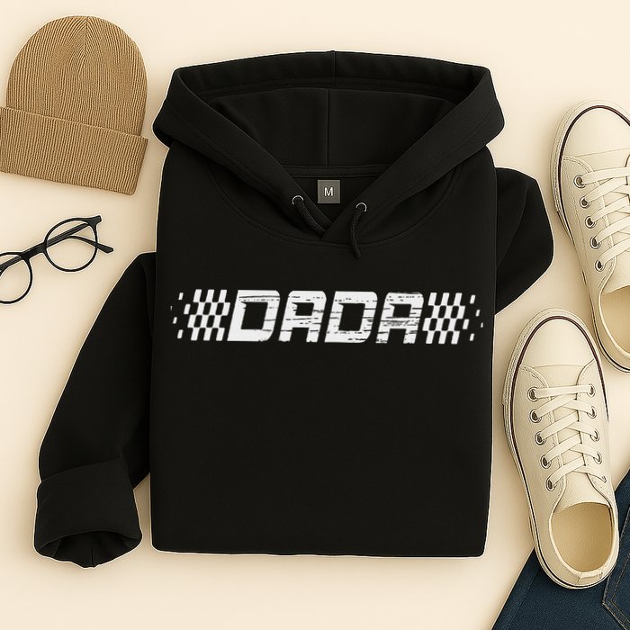 Racing Birthday Matching Family Race Car Pit Crew Dada Hoodie