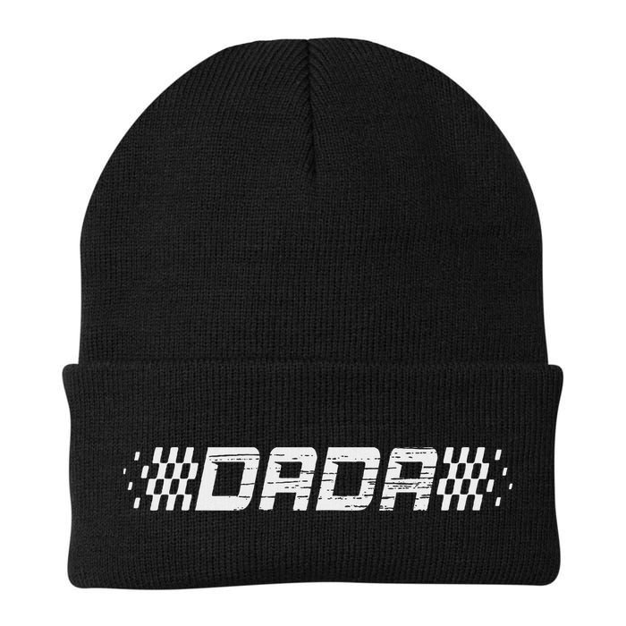 Racing Birthday Matching Family Race Car Pit Crew Dada Beanie