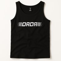 Racing Birthday Matching Family Race Car Pit Crew Dada Tank Top