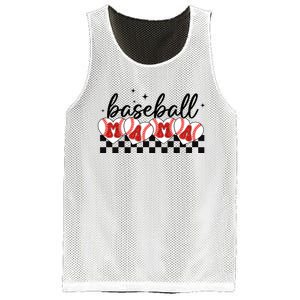 Retro Baseball Mama Sports Mom Mesh Reversible Basketball Jersey Tank