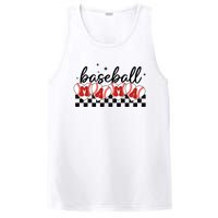 Retro Baseball Mama Sports Mom PosiCharge Competitor Tank