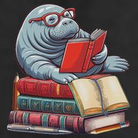 Reading Books Matching Bookworm Readers Librarian Garment-Dyed Fleece Hoodie