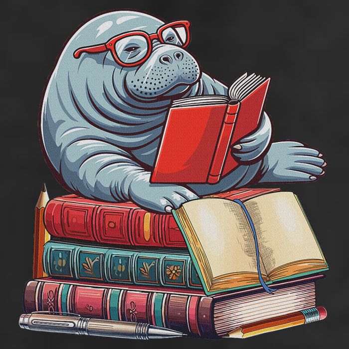 Reading Books Matching Bookworm Readers Librarian Garment-Dyed Fleece Hoodie
