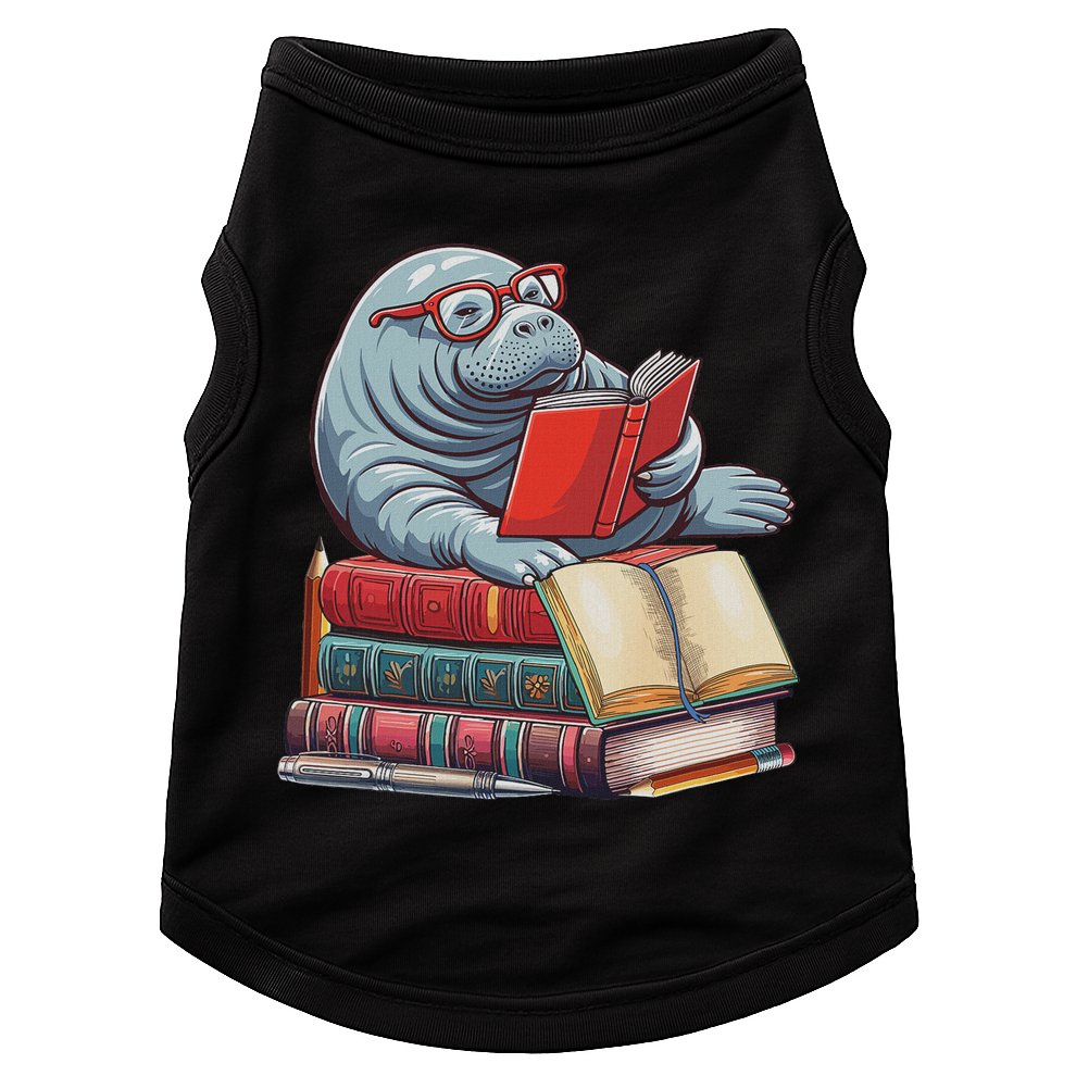 Reading Books Matching Bookworm Readers Librarian Doggie Tank