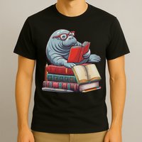 Reading Books Matching Bookworm Readers Librarian T-Shirt