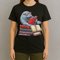 Reading Books Matching Bookworm Readers Librarian T-Shirt