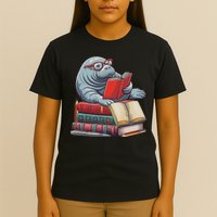 Reading Books Matching Bookworm Readers Librarian T-Shirt