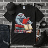 Reading Books Matching Bookworm Readers Librarian Tall T-Shirt