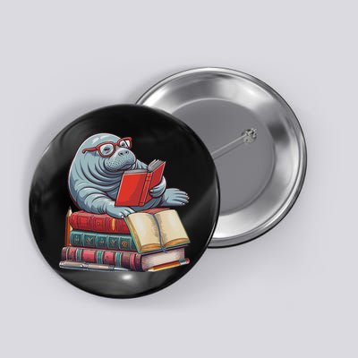 Reading Books Matching Bookworm Readers Librarian Button